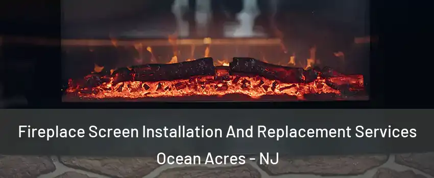  Fireplace Screen Installation And Replacement Services Ocean Acres - NJ