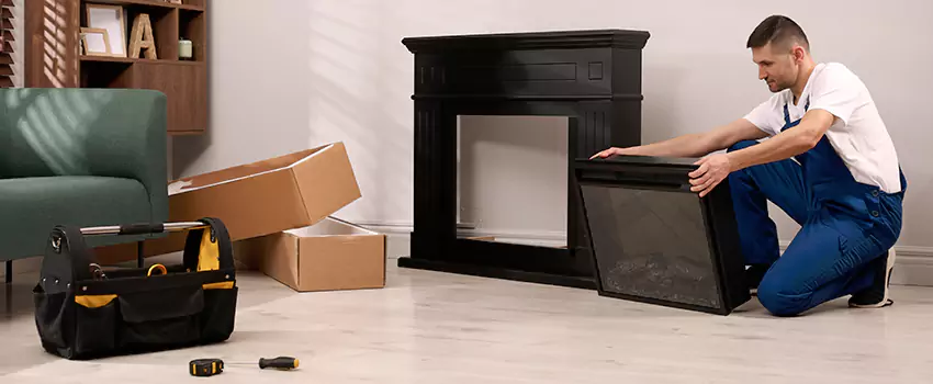 Old Rusted Metal Fireplace Repair And Replacement in Ocean Acres, NJ